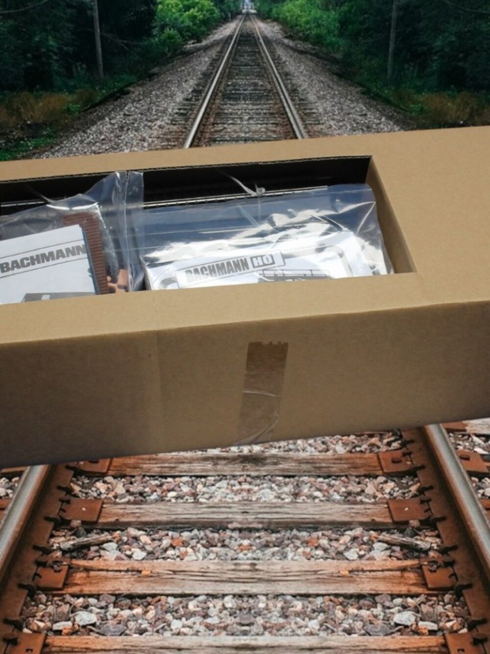 Bachmann Iron King HO scale  E-Z track system for Iron king